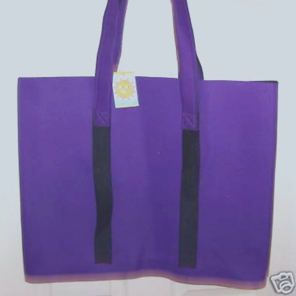 Vintage Elastic front hold towels mat beach bag